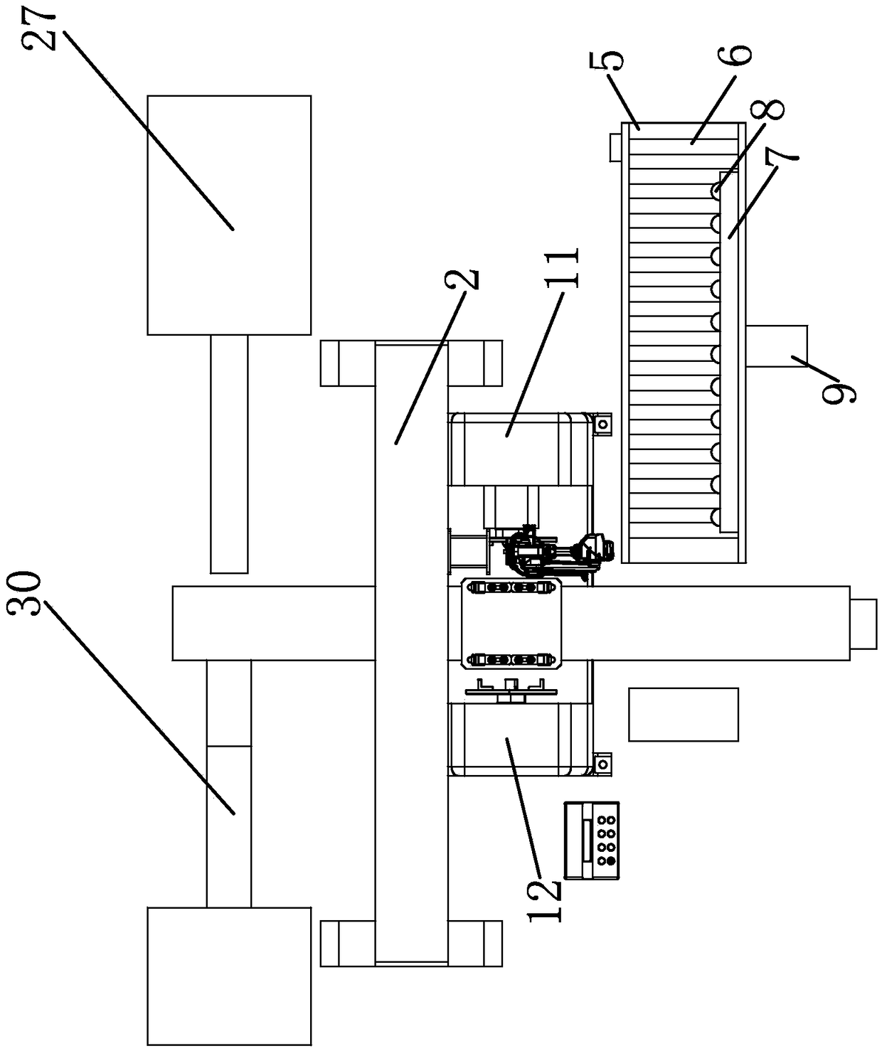 Clamping mechanism of welding machine