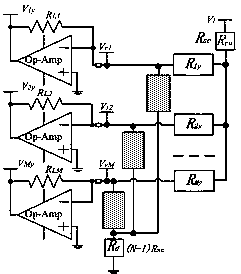 Fast readout circuit of resistive sensor array based on two-wire system isopotential method