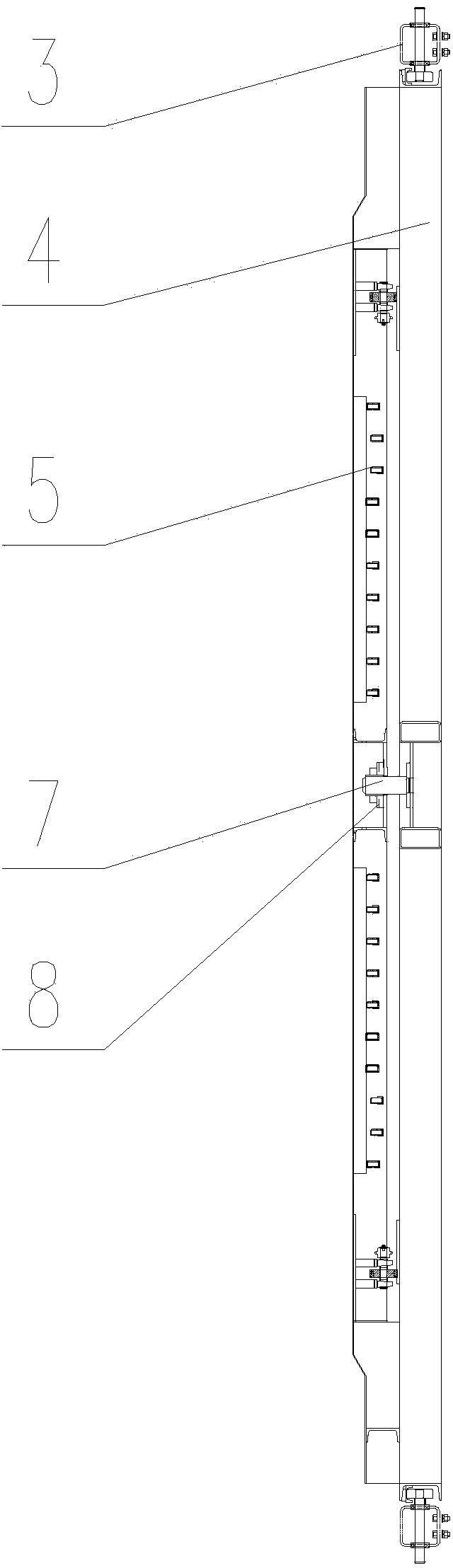 Comb tooth-type automobile rotary disk