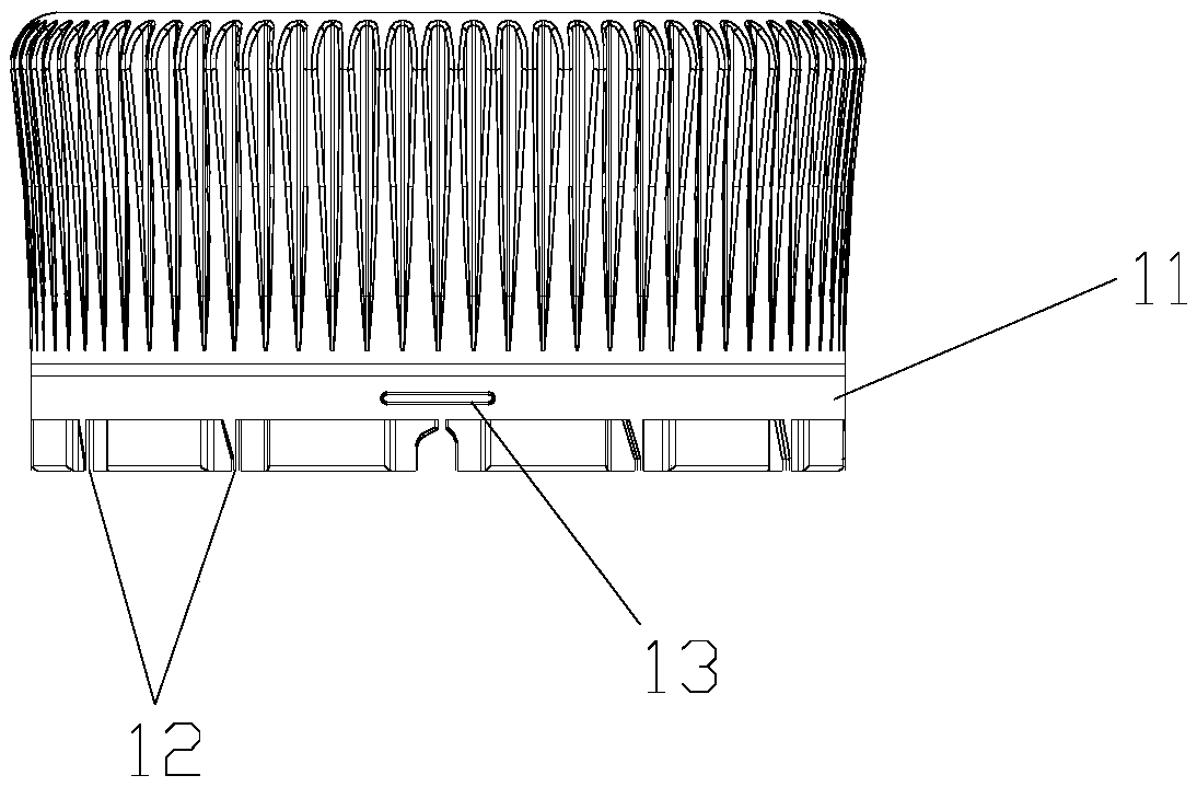 Anti-counterfeiting structure of bottle cap