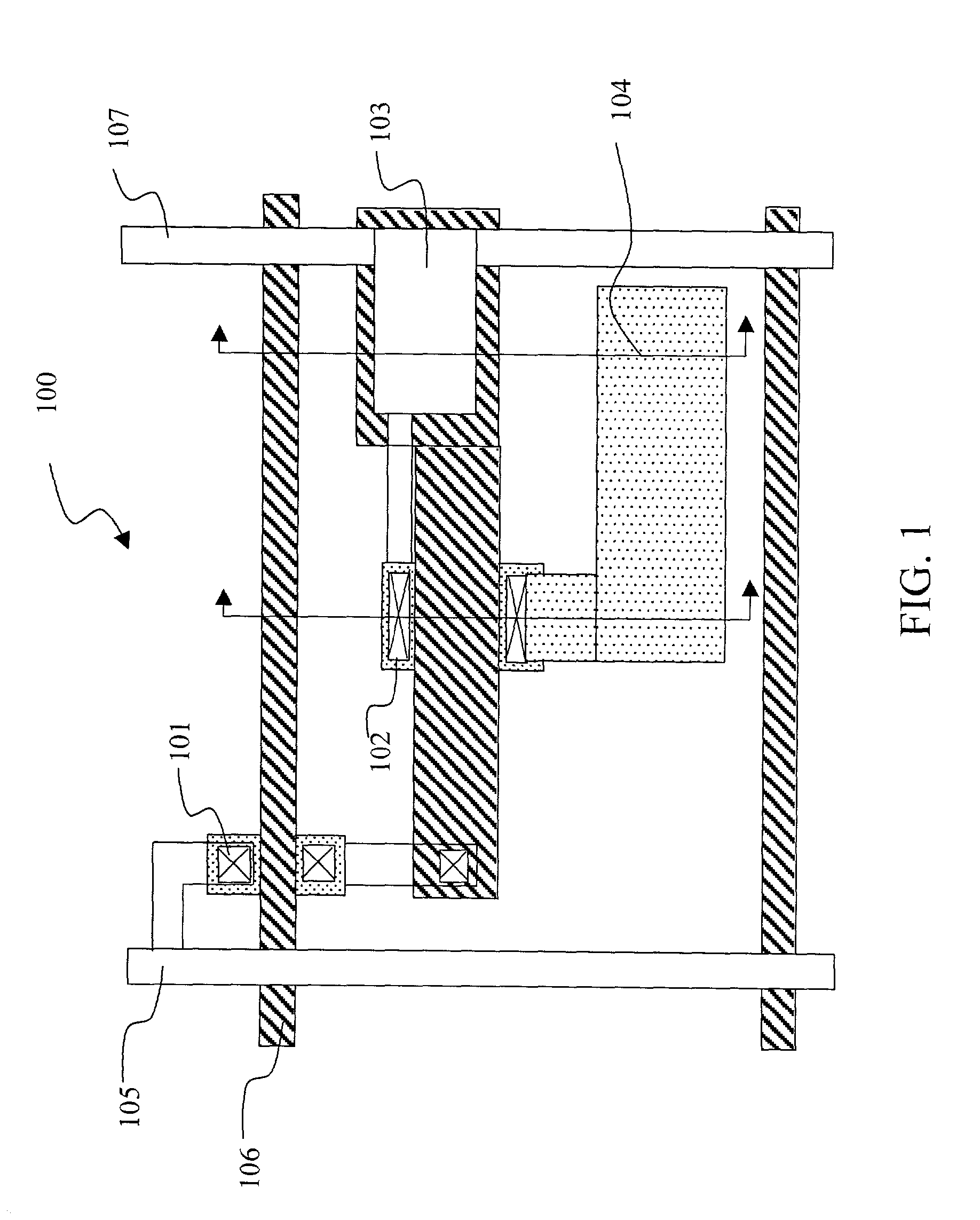 Pixel structure of an organic light-emitting diode display device and its fabrication method