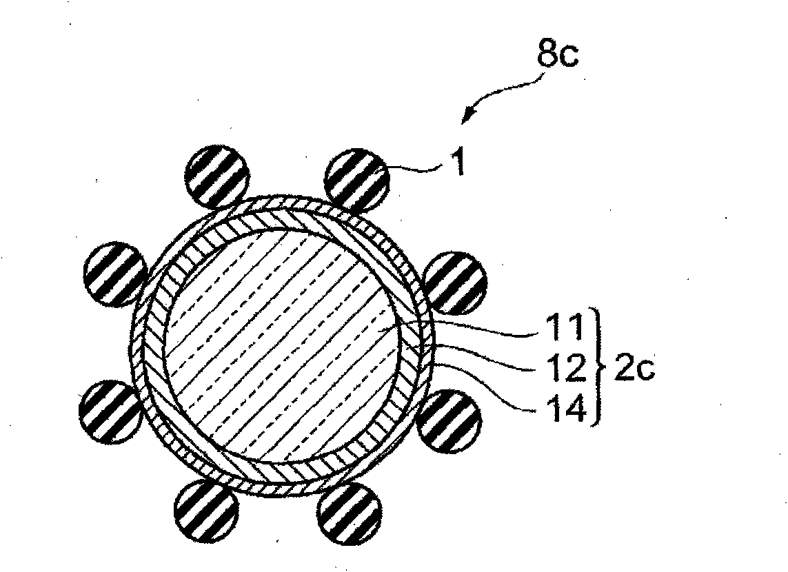 Conductive particle and method for producing conductive particle