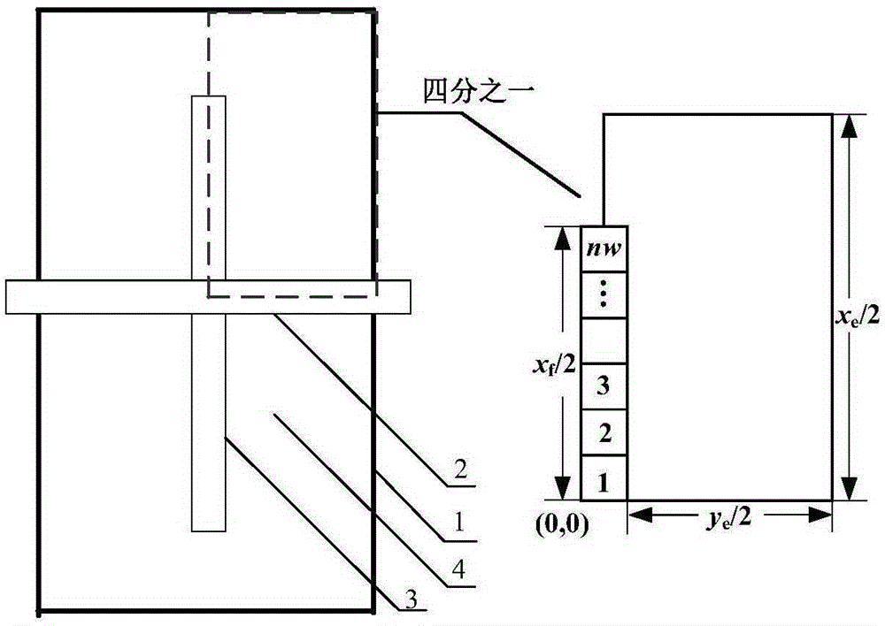 Method of determining fractured horizontal well crack parameters of low-permeability anisotropic gas reservoir