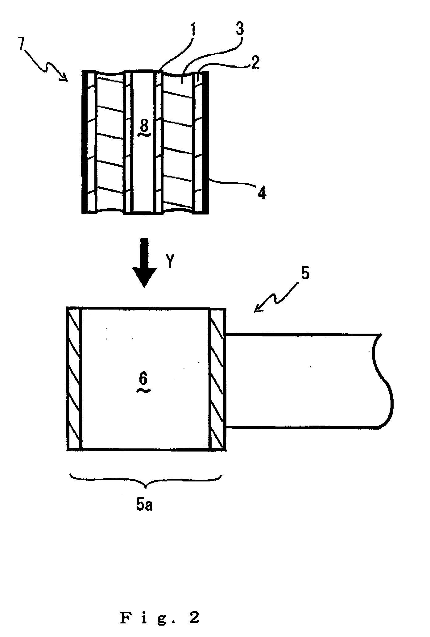 Vibration damping rubber bushing