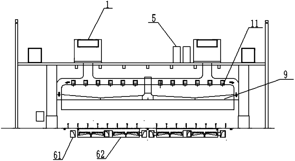 Ventilating system for fluorescent detection