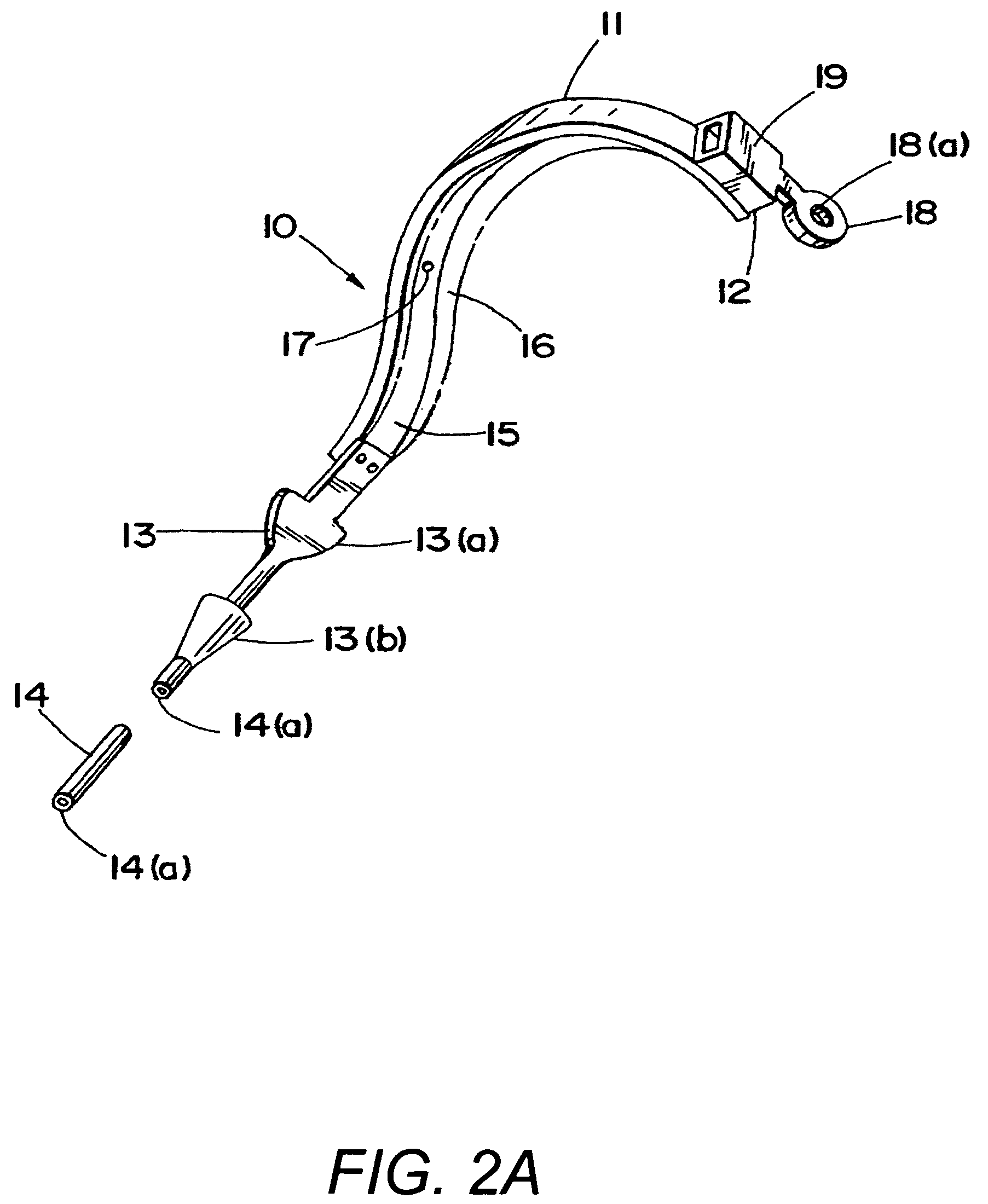 Gastric band insertion instrument