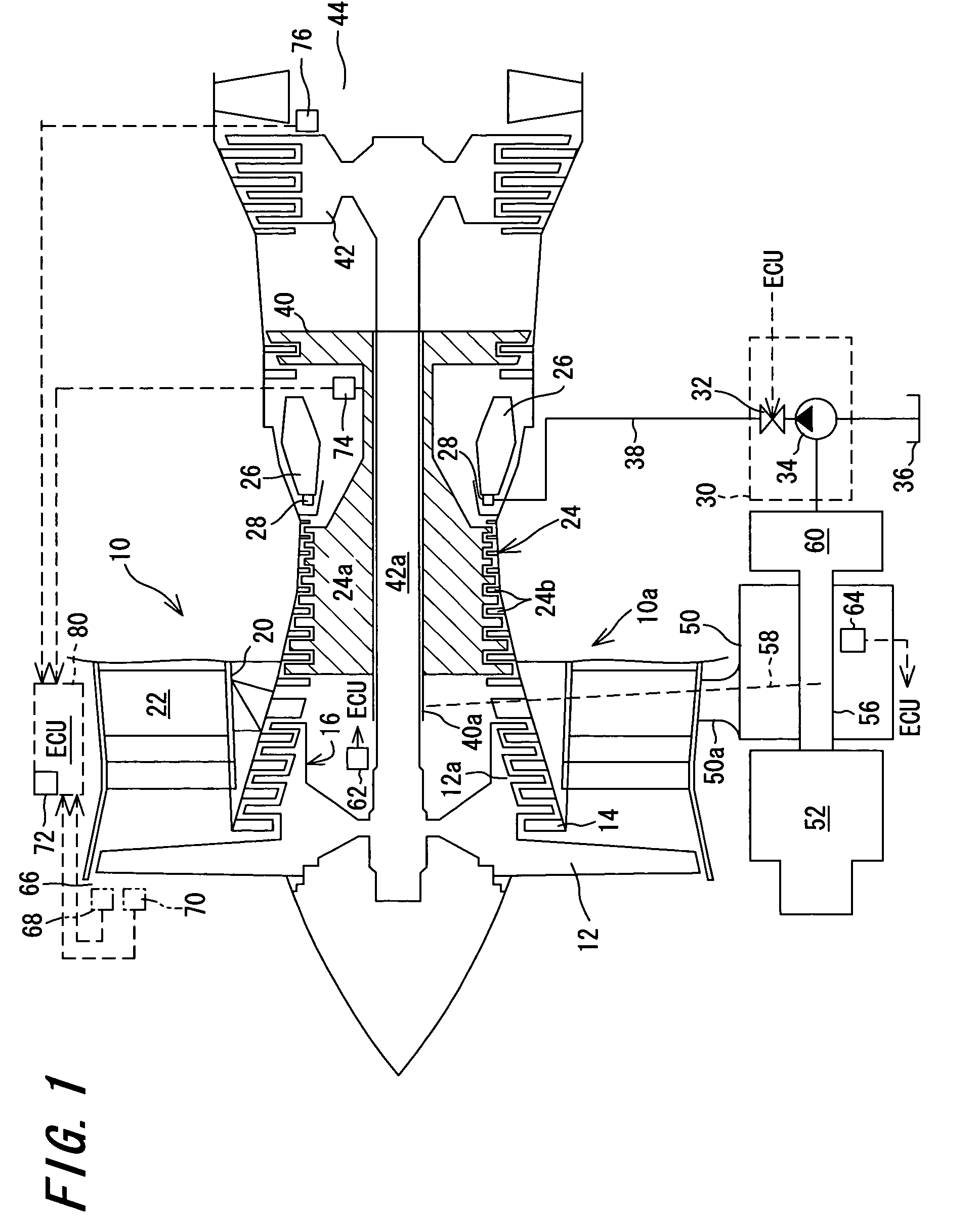 Sensor malfunction detection system for gas-turbine engine