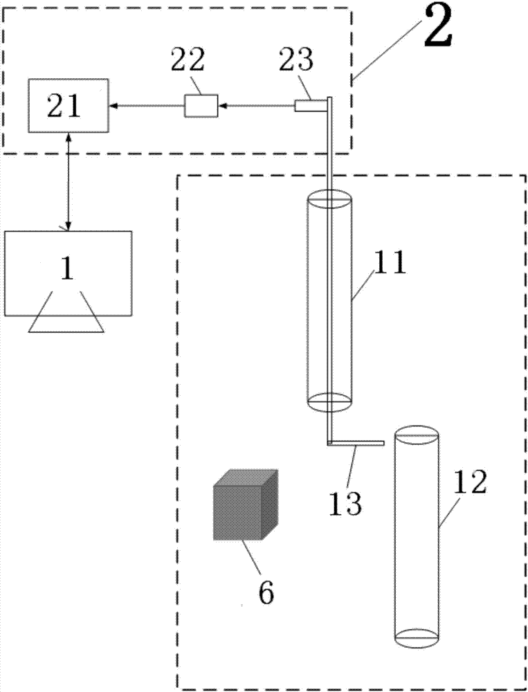 Casing vibration shaft mouth monitoring detection equipment