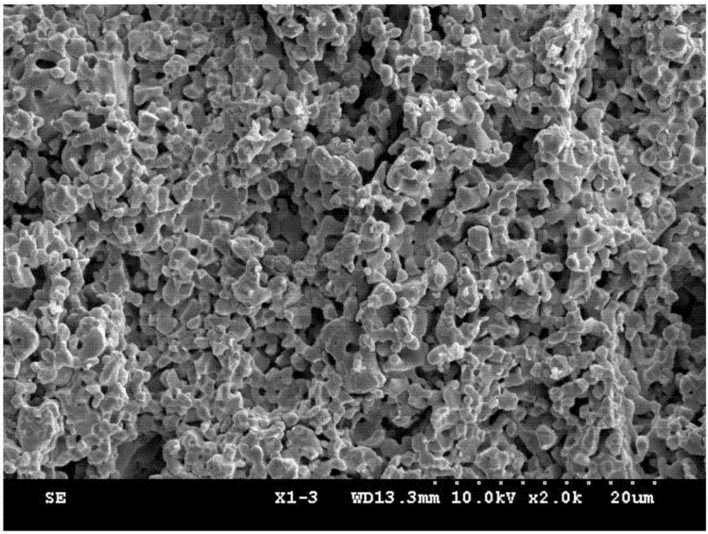 Simple preparation method for anode support of solid oxide fuel cell