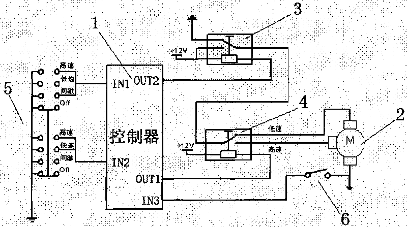 Wiper control system and control method thereof