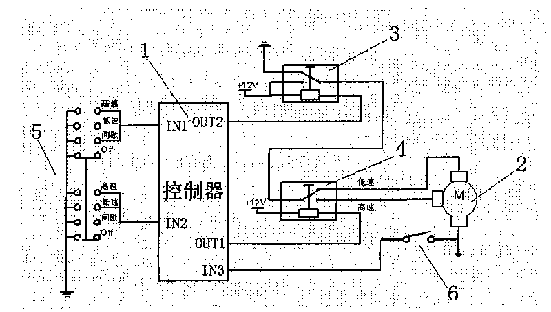 Wiper control system and control method thereof