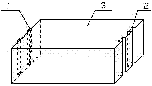 Aerogel and foamed concrete block and preparation method thereof