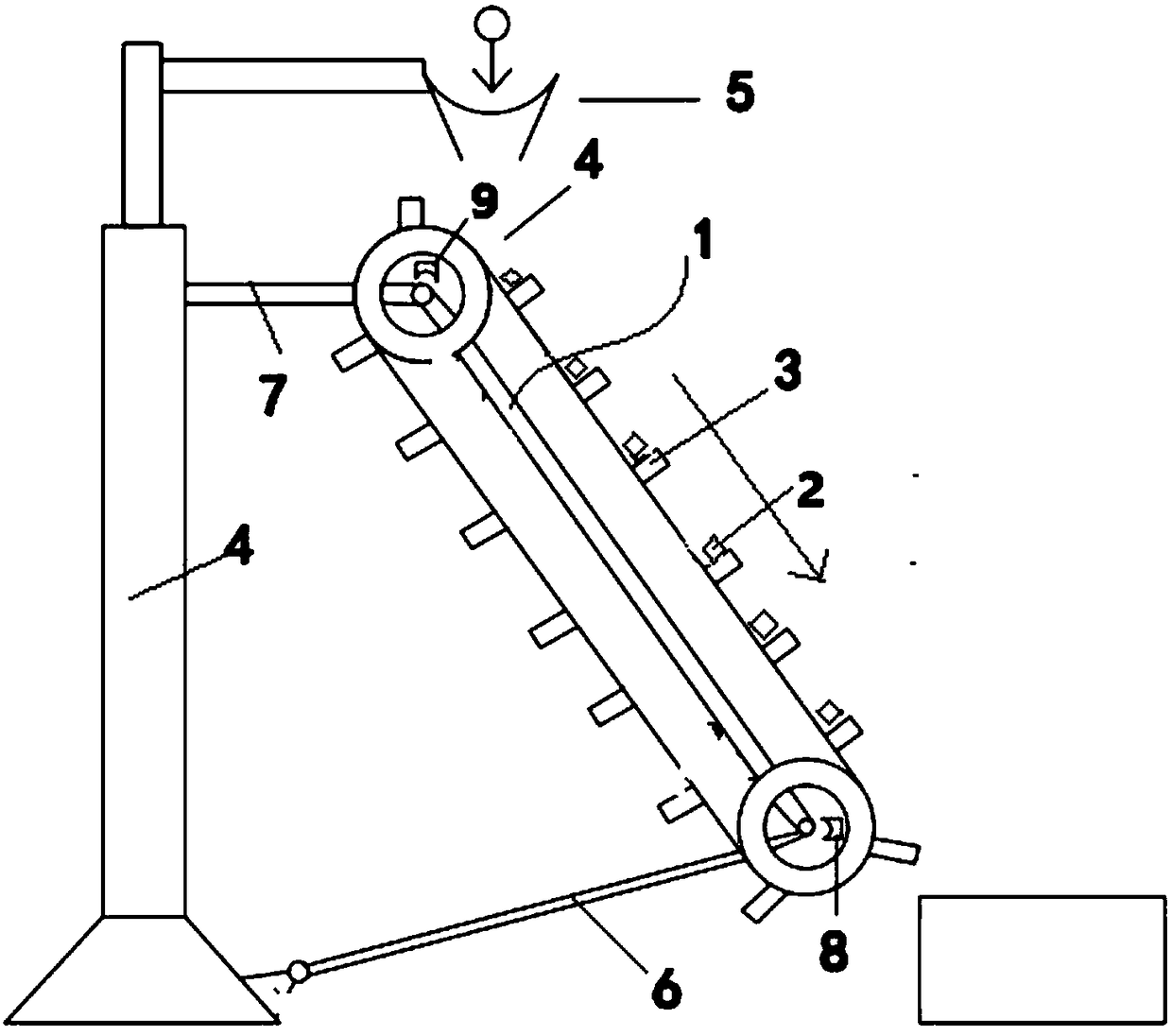 Self buffering device and high-altitude fruit picking device including self buffering device