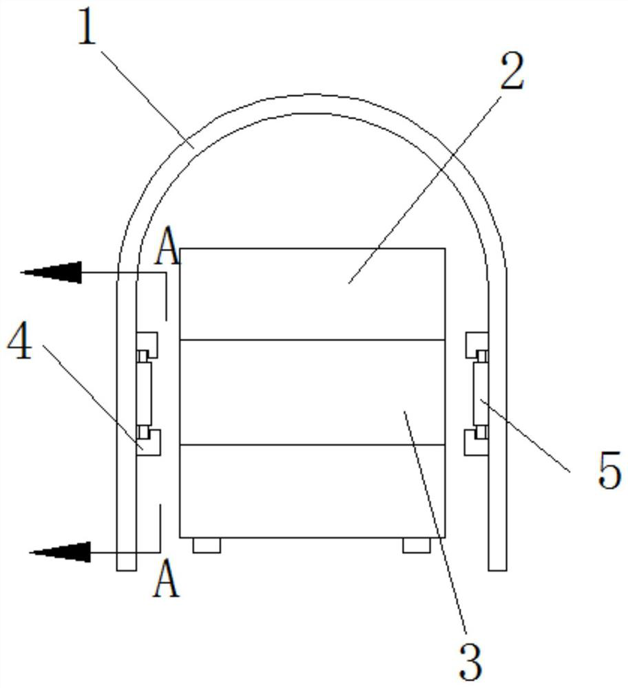 A digital security multi-view auxiliary monitoring device for railway crossings