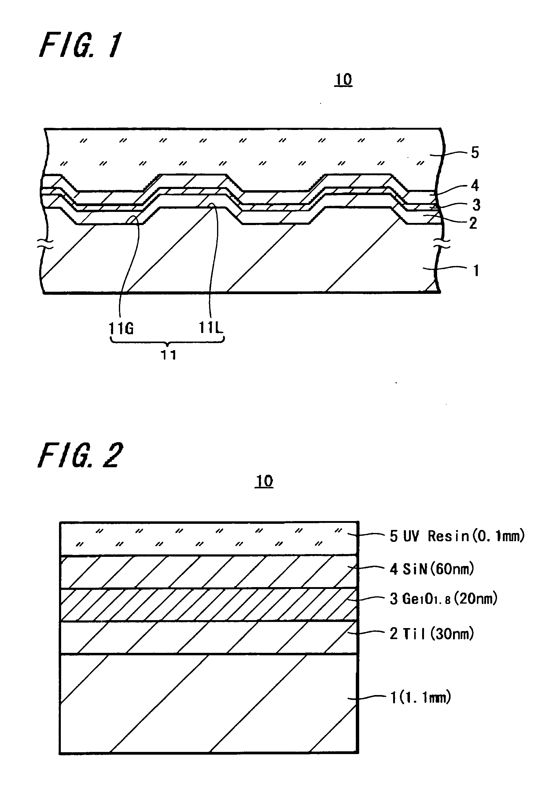 Write once optical recording medium