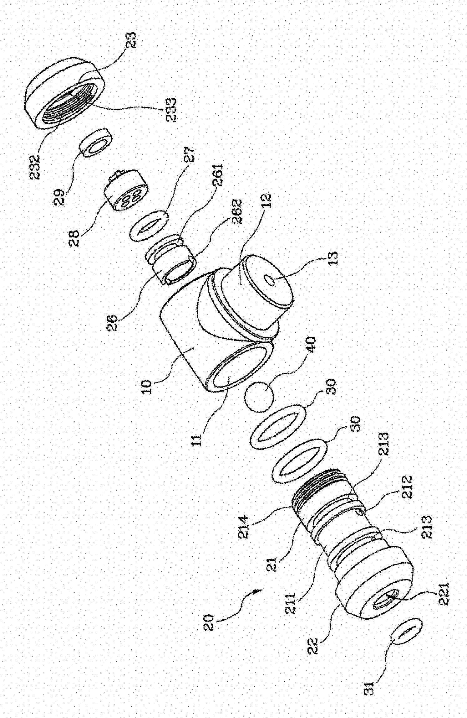 Schrader valve and Presta valve combined valve head