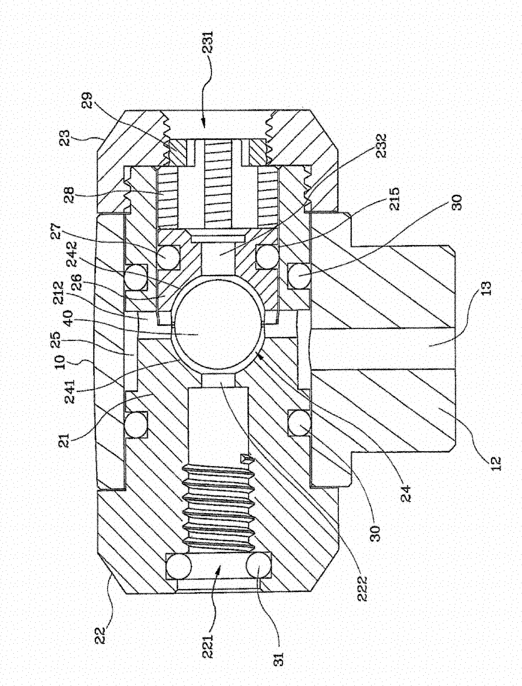 Schrader valve and Presta valve combined valve head