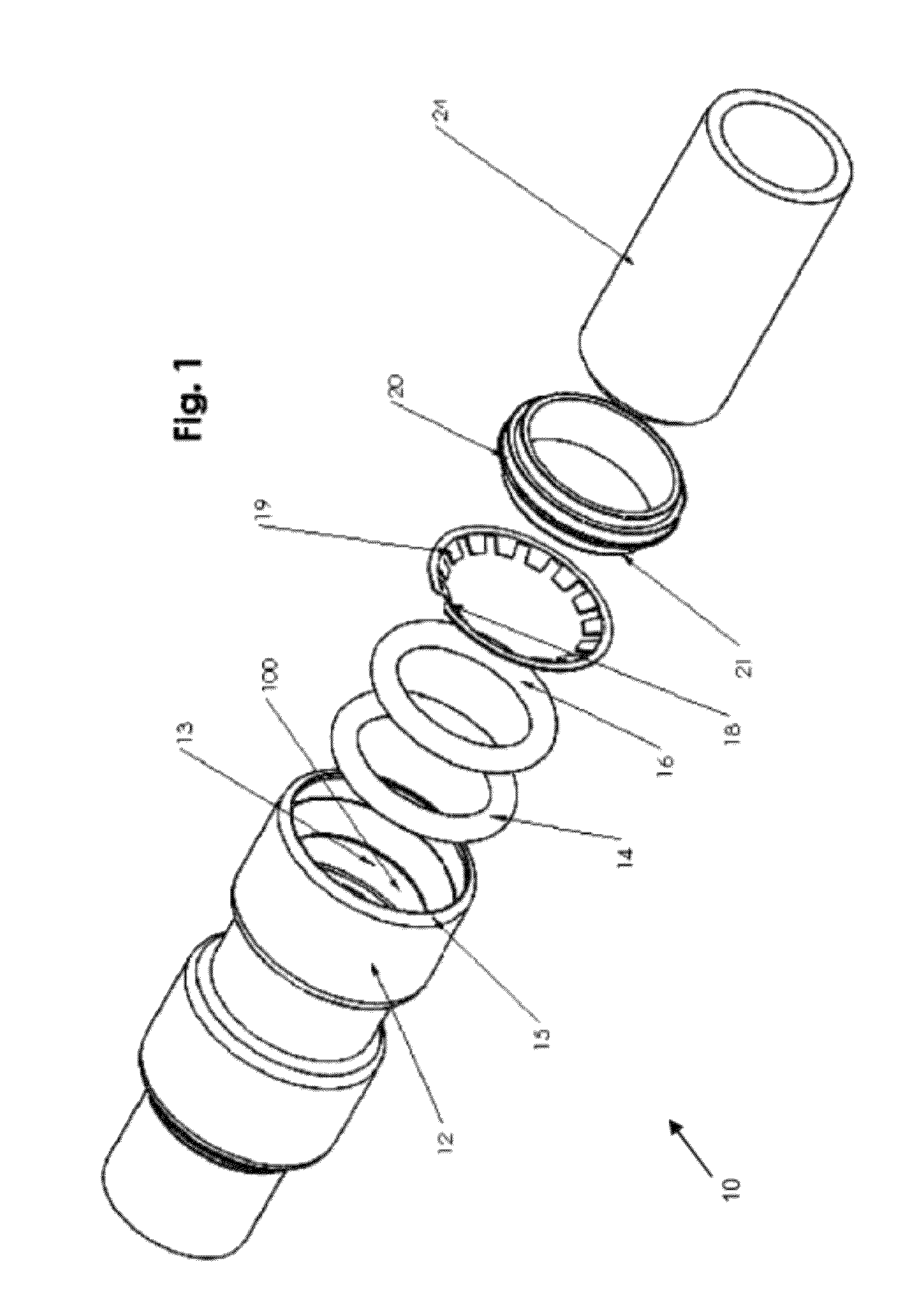 Push connect joint assembly, system and method