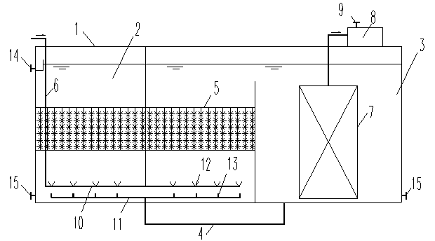 Technology and system for processing wastewater generated during brown coal upgrading process