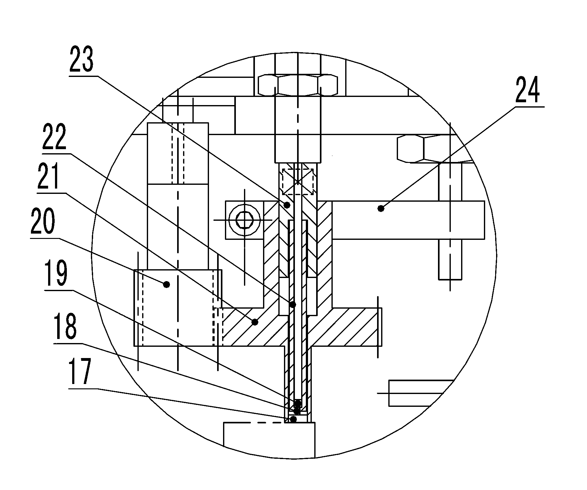 Automatic adjusting device of flame height of lighter