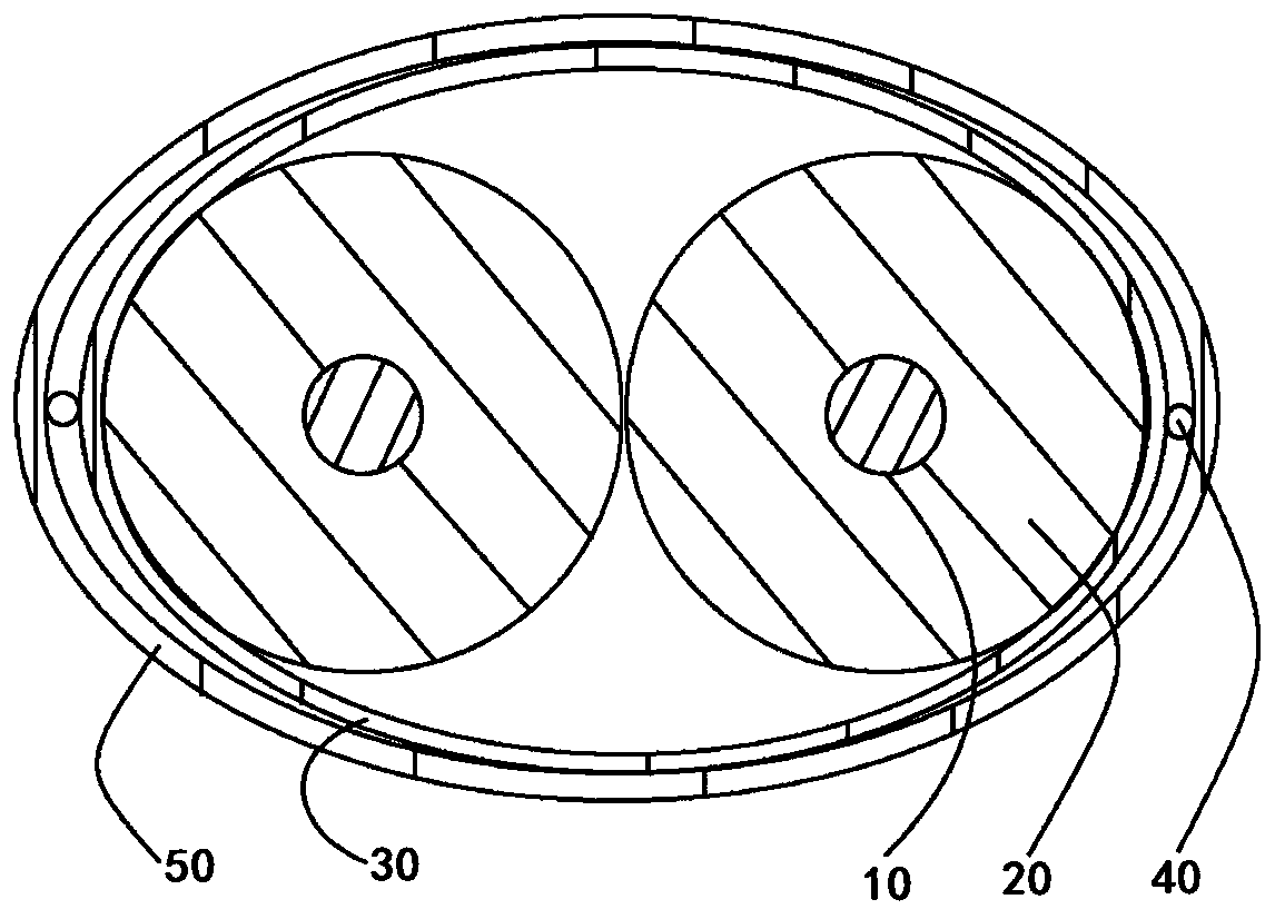 High-speed communication cable