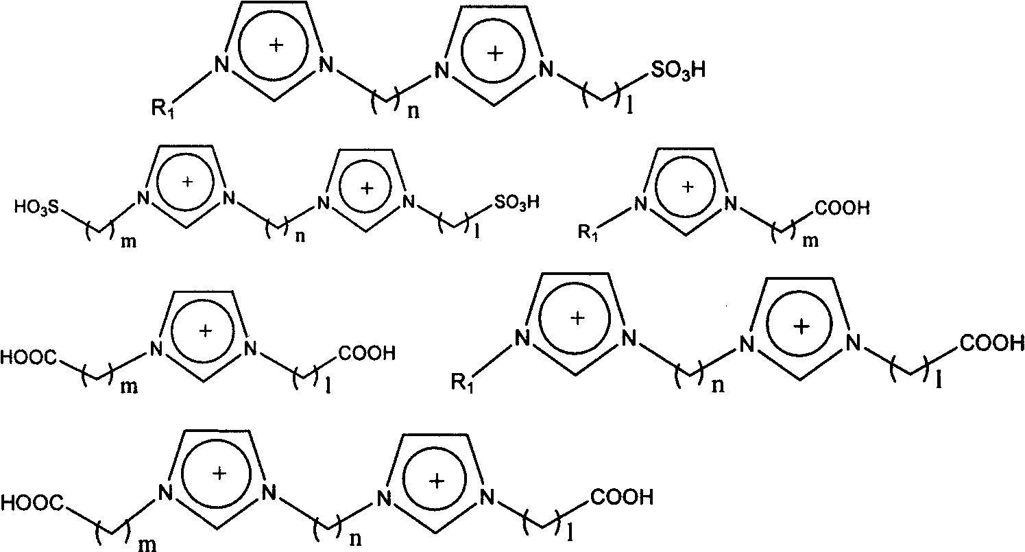 Process for synthesizing triformol using ionic liquid