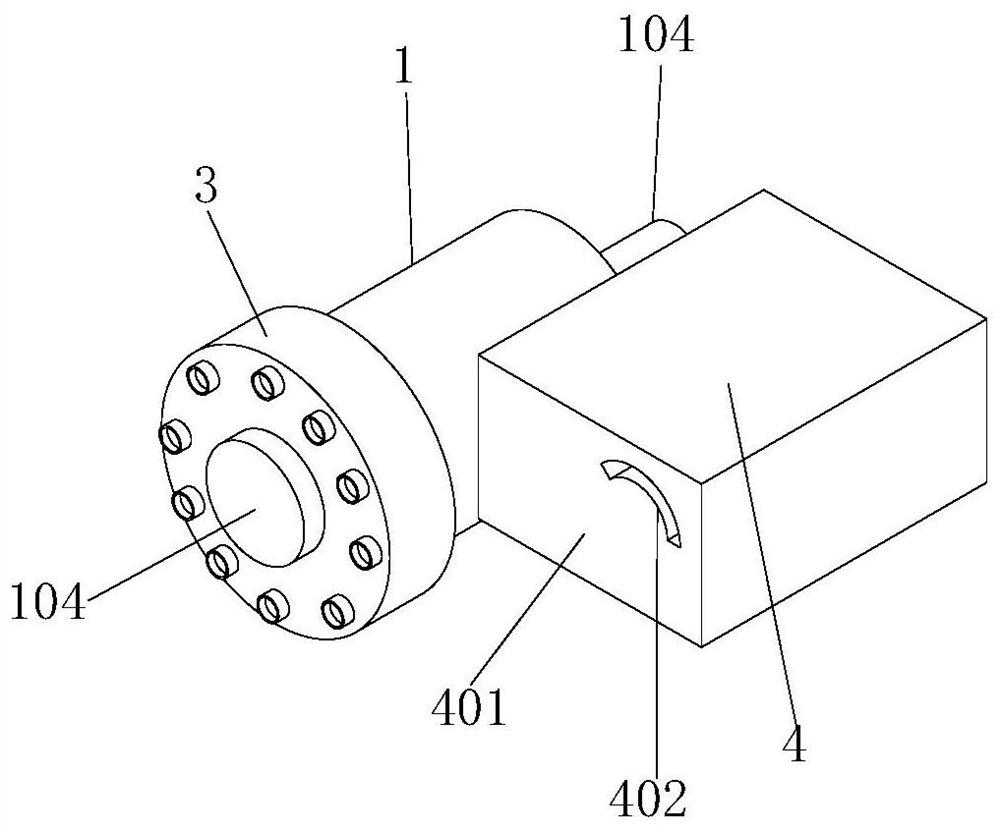 A vane pump that is easy to adjust the flow