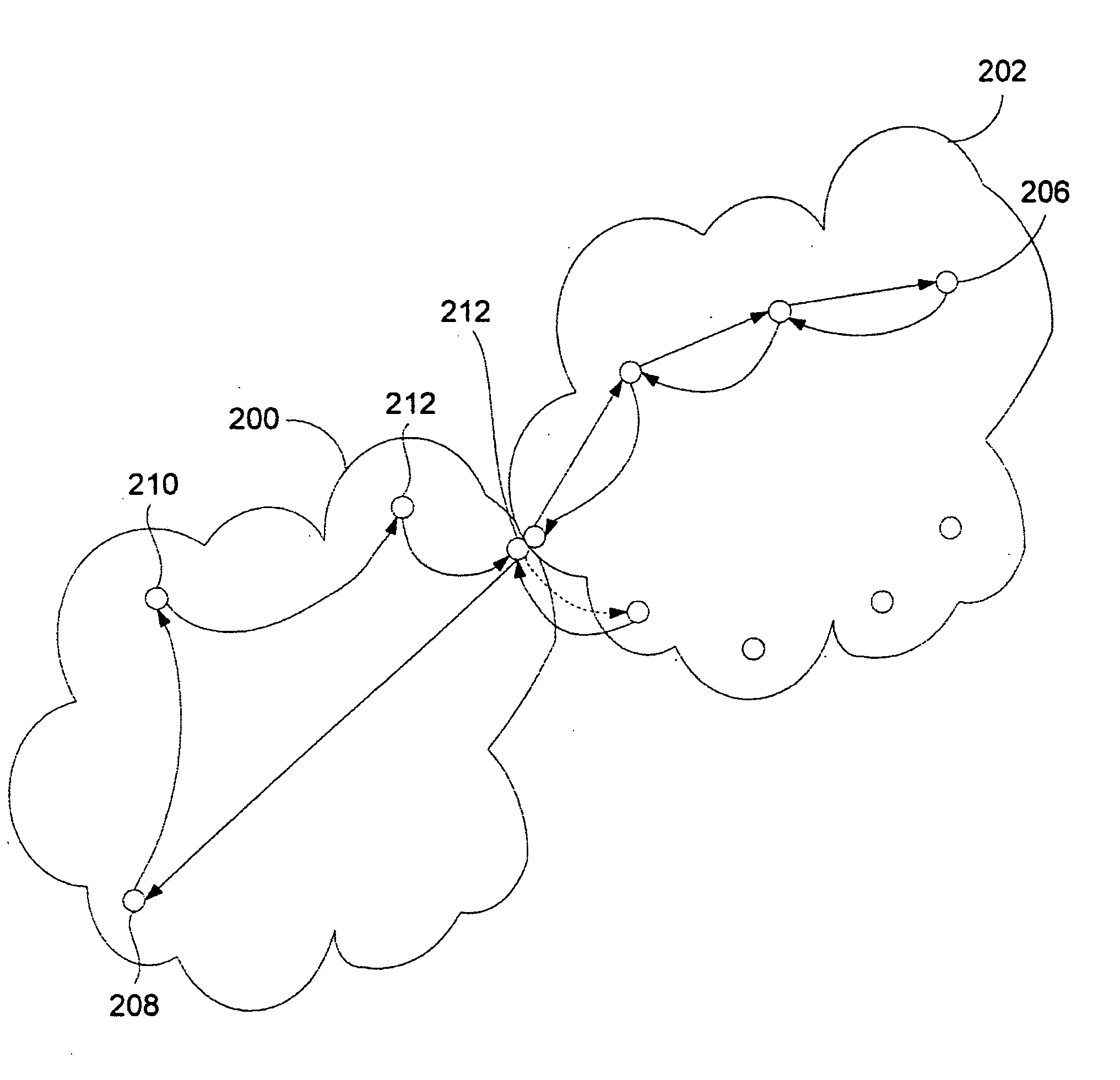 Peer-to-peer name resolution protocol (PNRP) and multilevel cache for use therewith