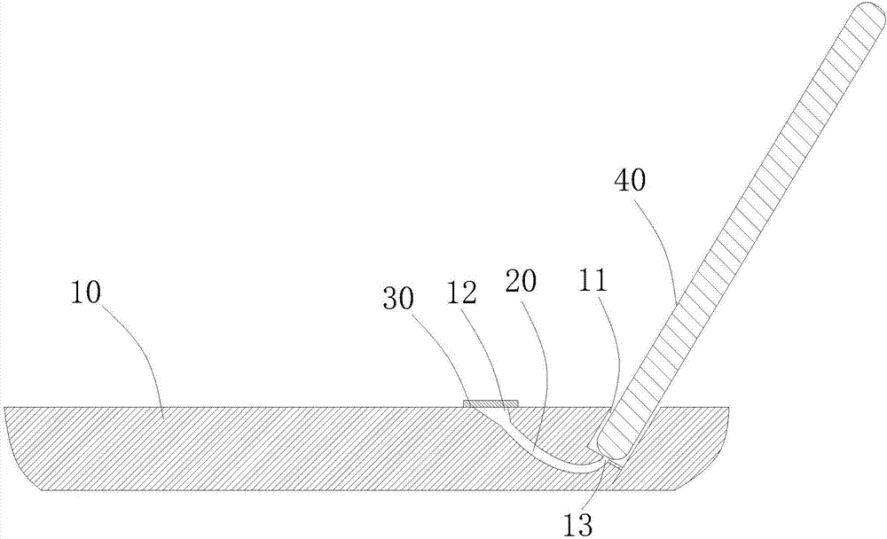 Keyboard with native sound field adjustment function and electronic device