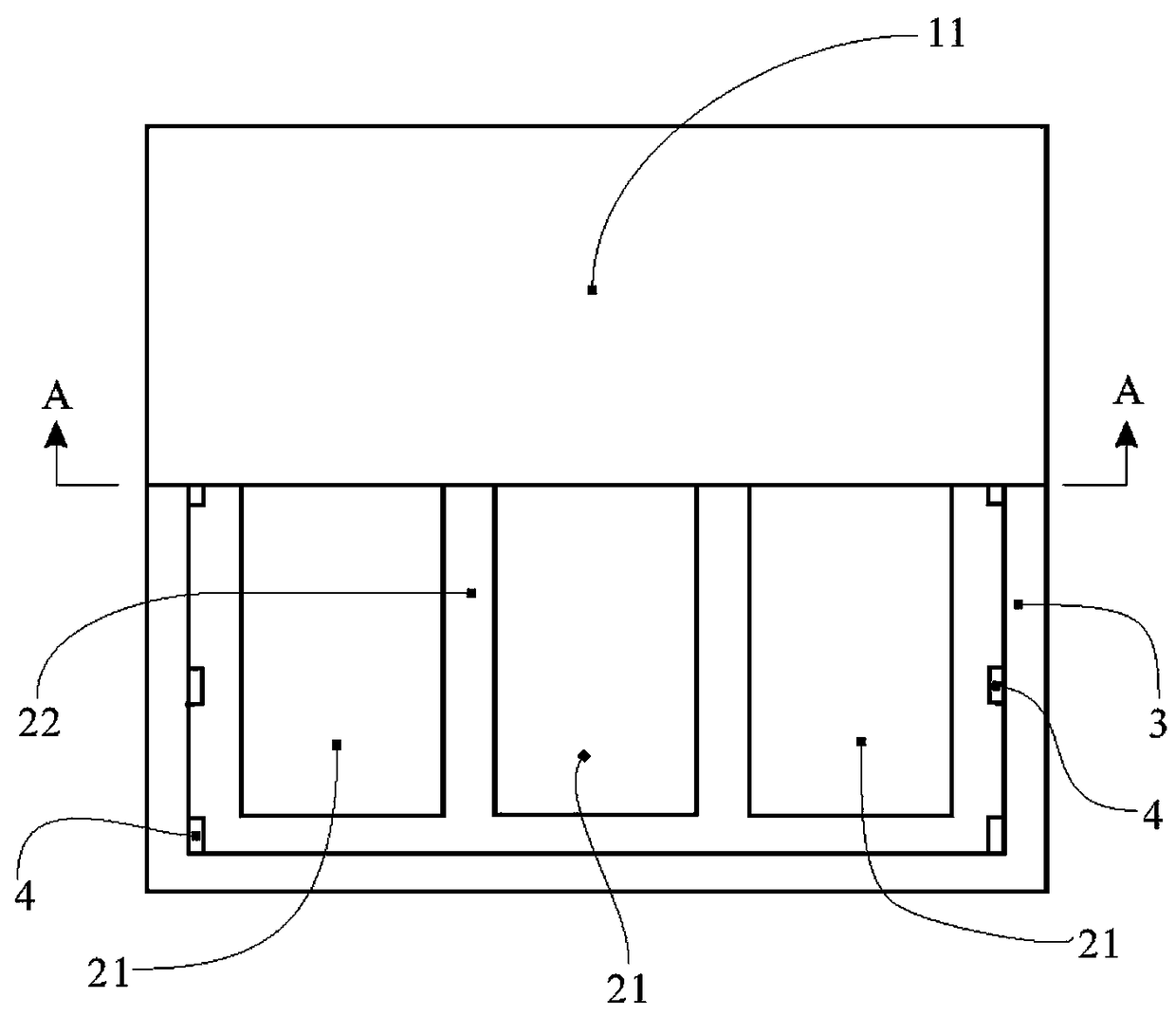 Capacitive pressure detection device