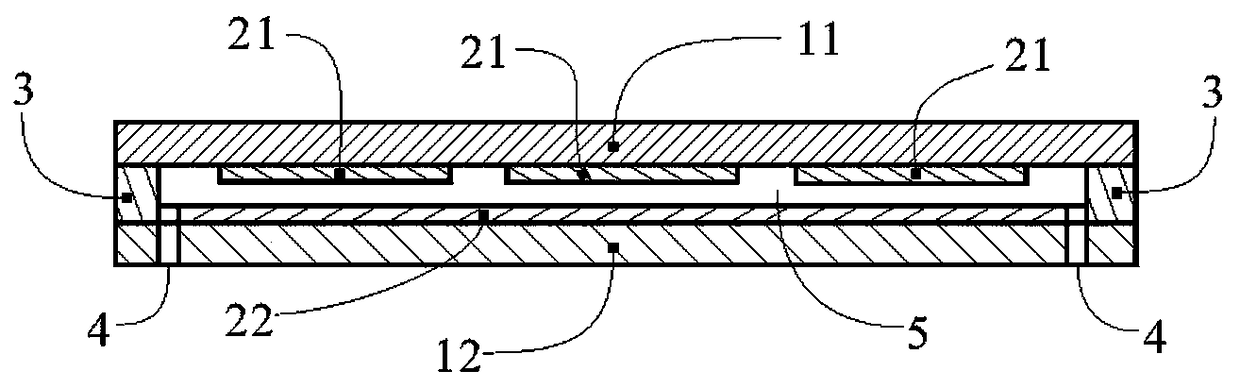 Capacitive pressure detection device