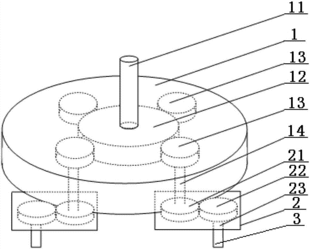 Busbar drilling device