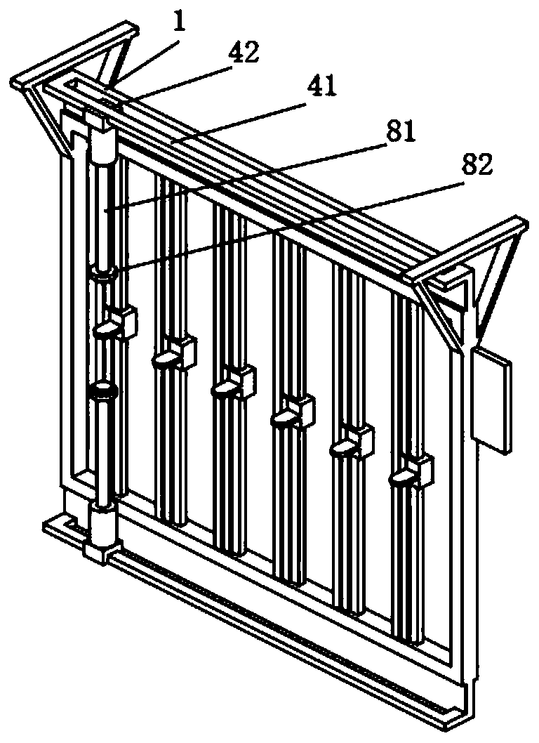 Statistics teaching device for economic management science