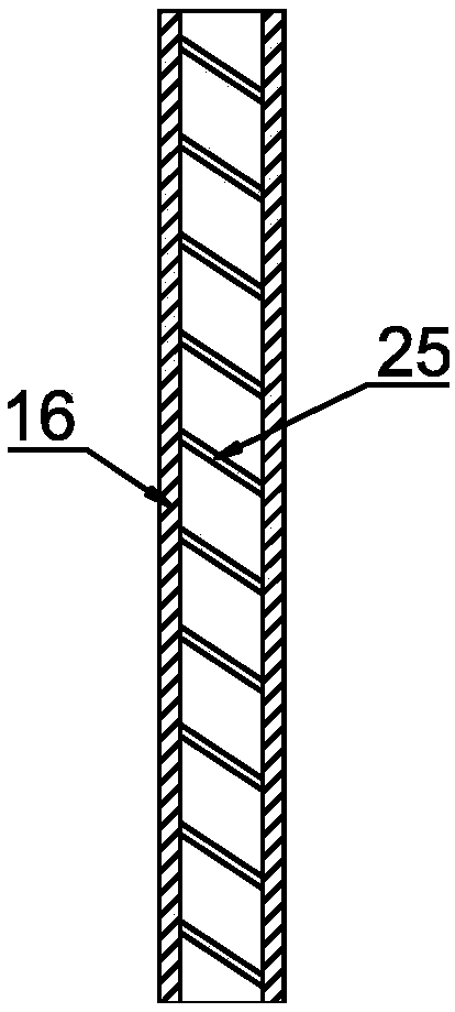 Nut drying and dust removing device