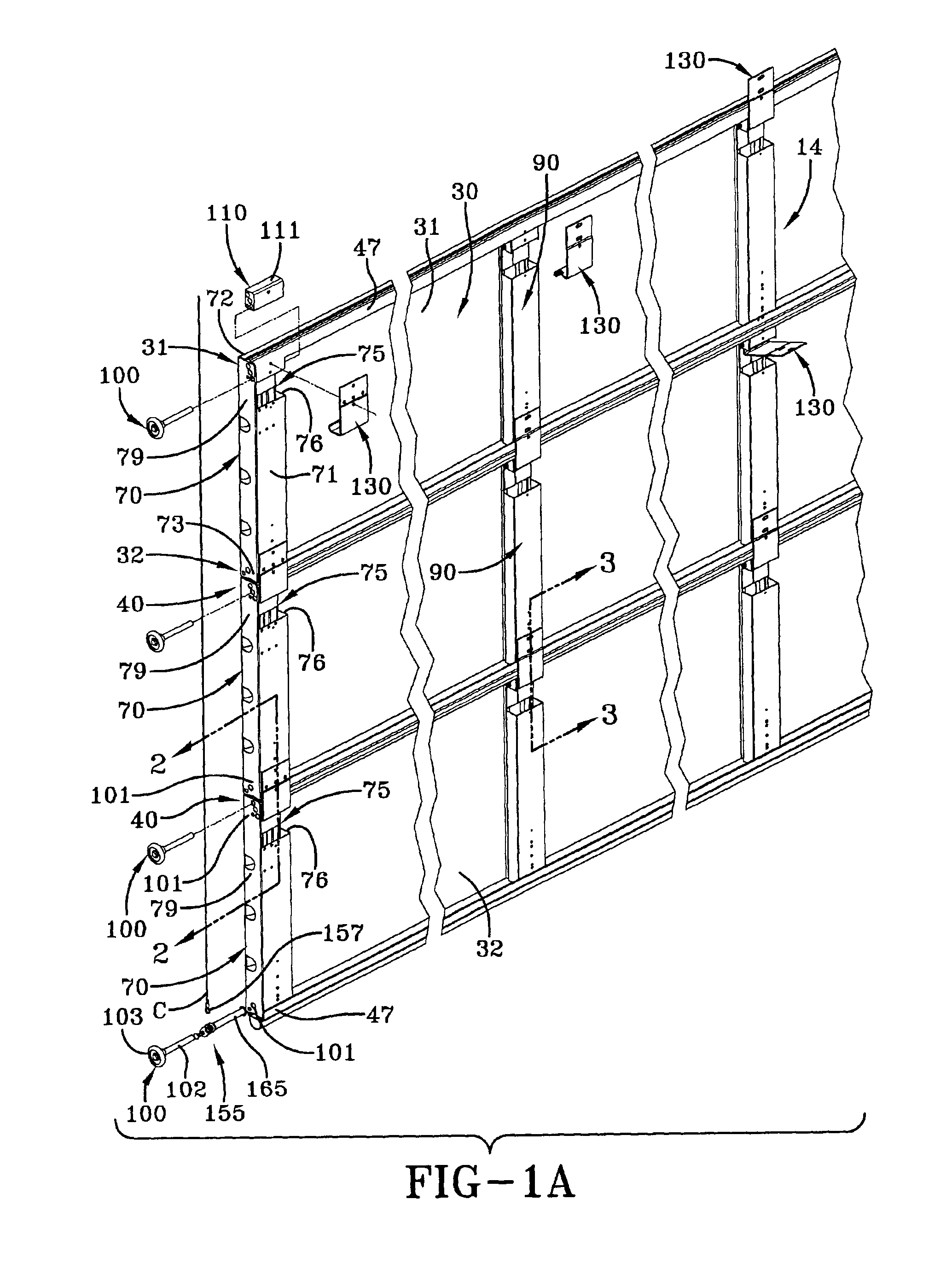 Sectional door system