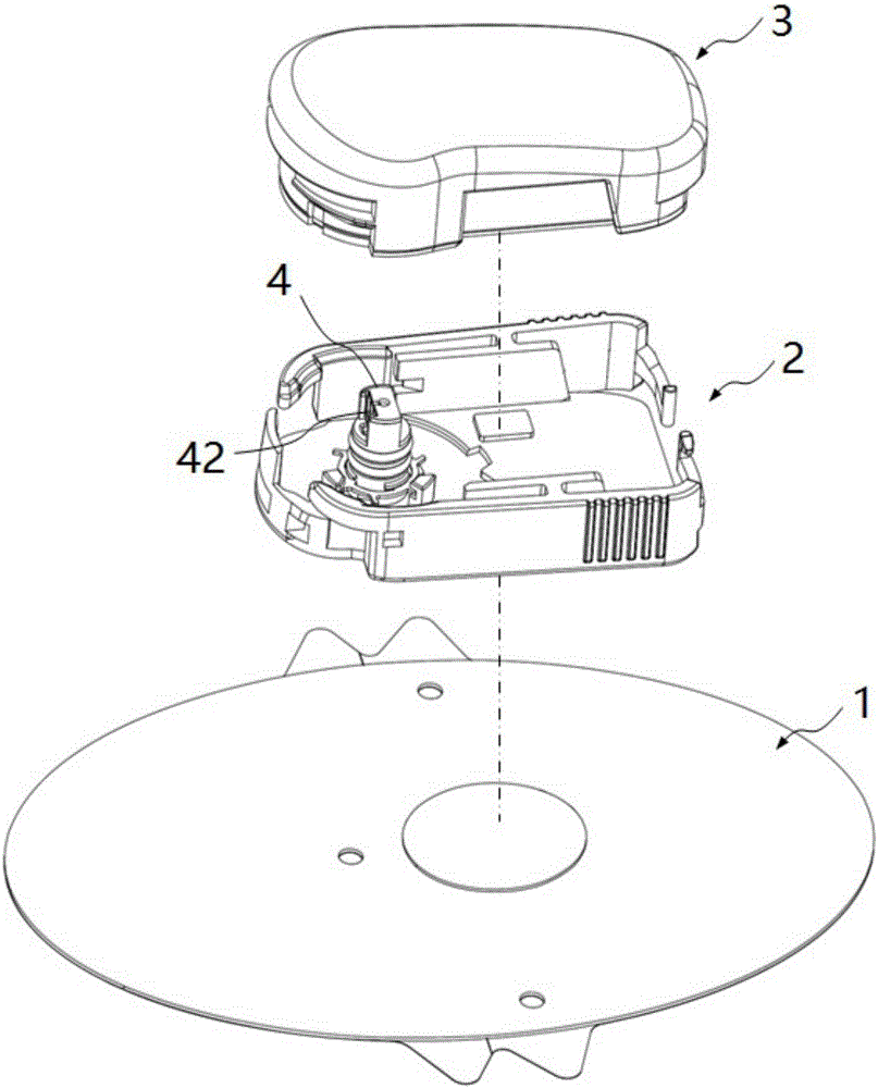 Percutaneous analyte sensing device and installing method thereof