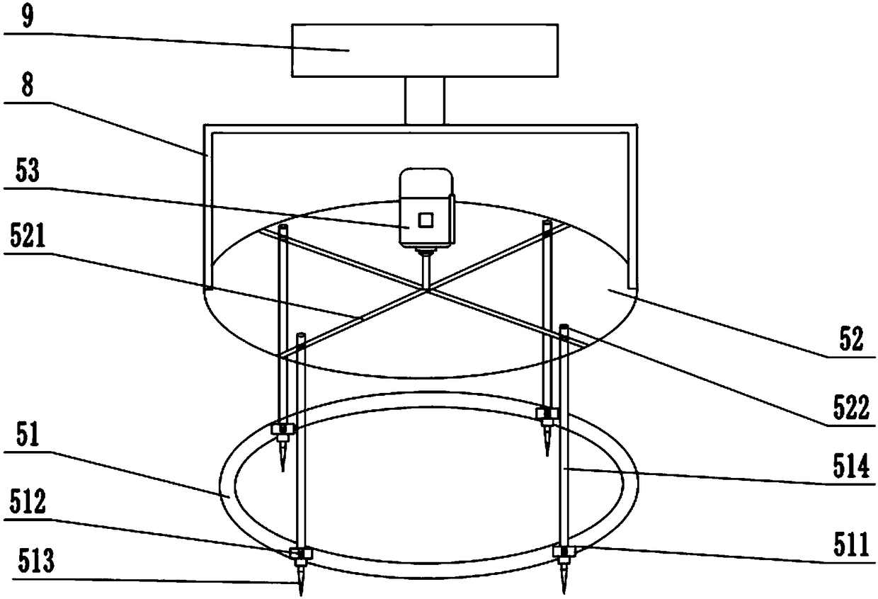 Die perforating device