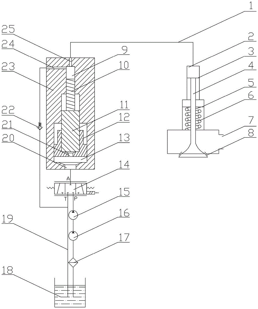 Two-stage booster valve type exhaust mechanism