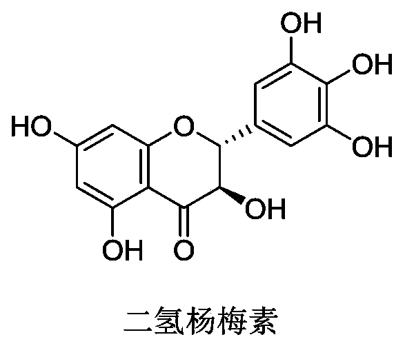 Application of dihydromyricetin to prepare medicines treating Parkinson's syndrome as active composition