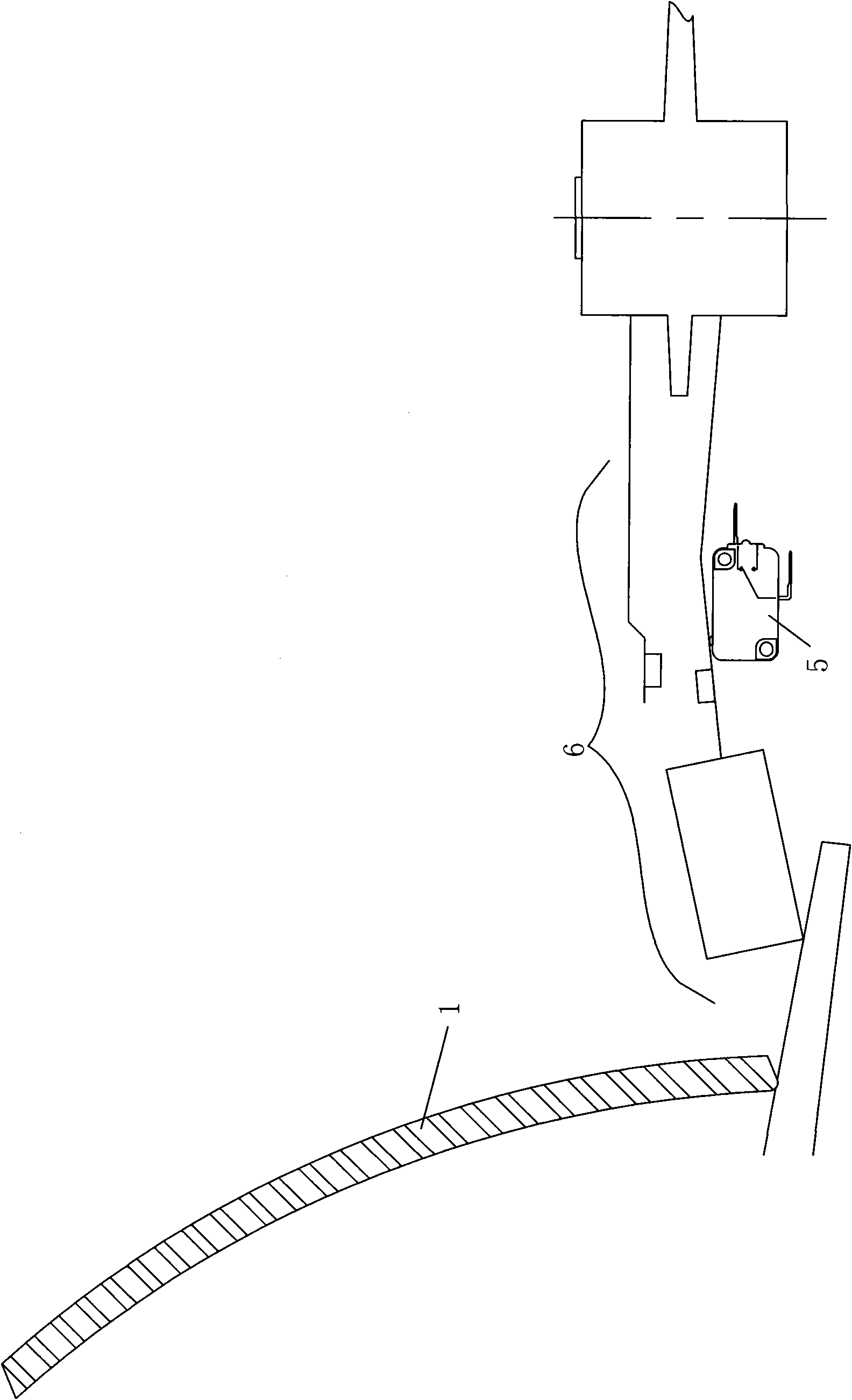 Power-on circuit for washing machine and power-on method thereof