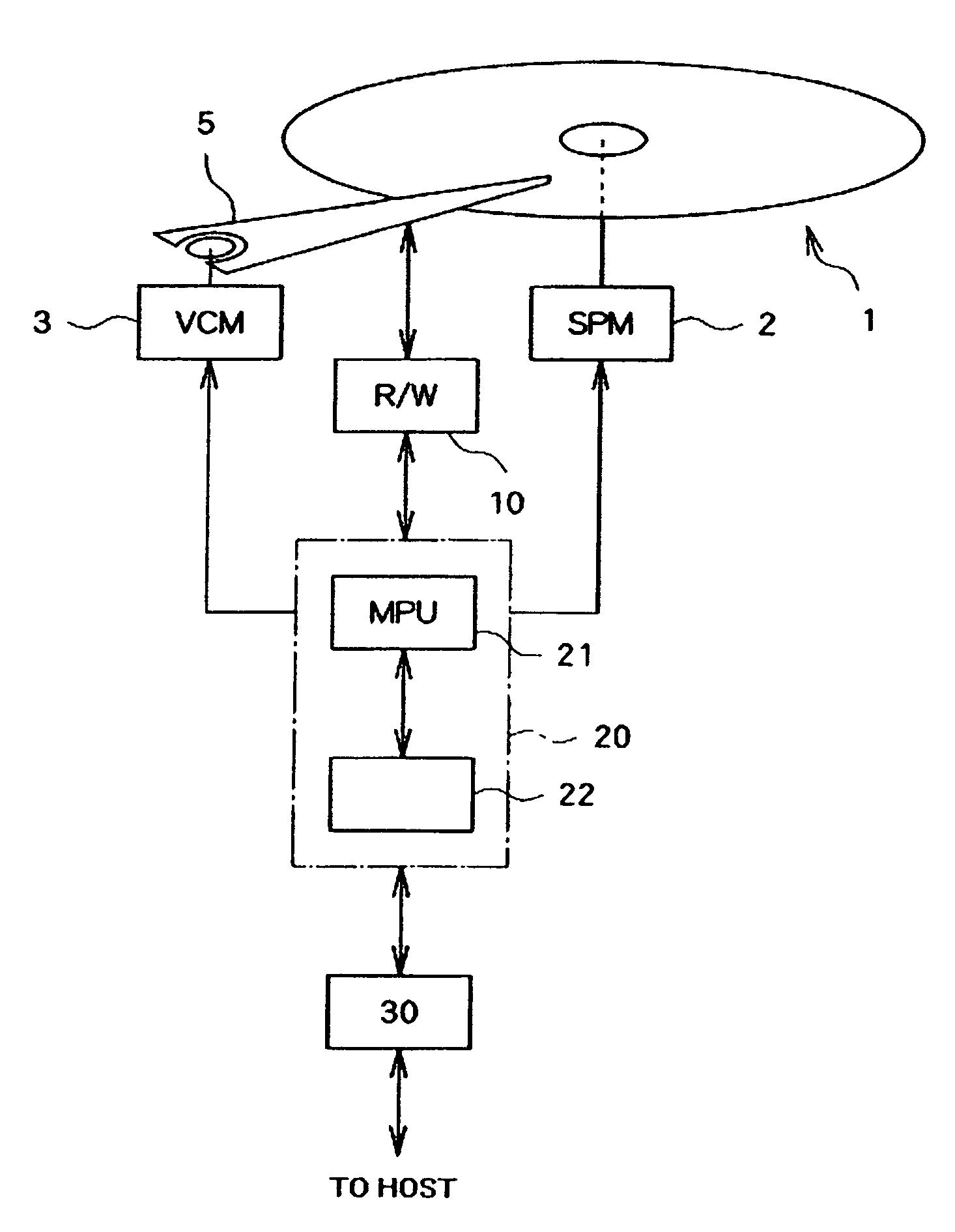 Magnetic disk drive