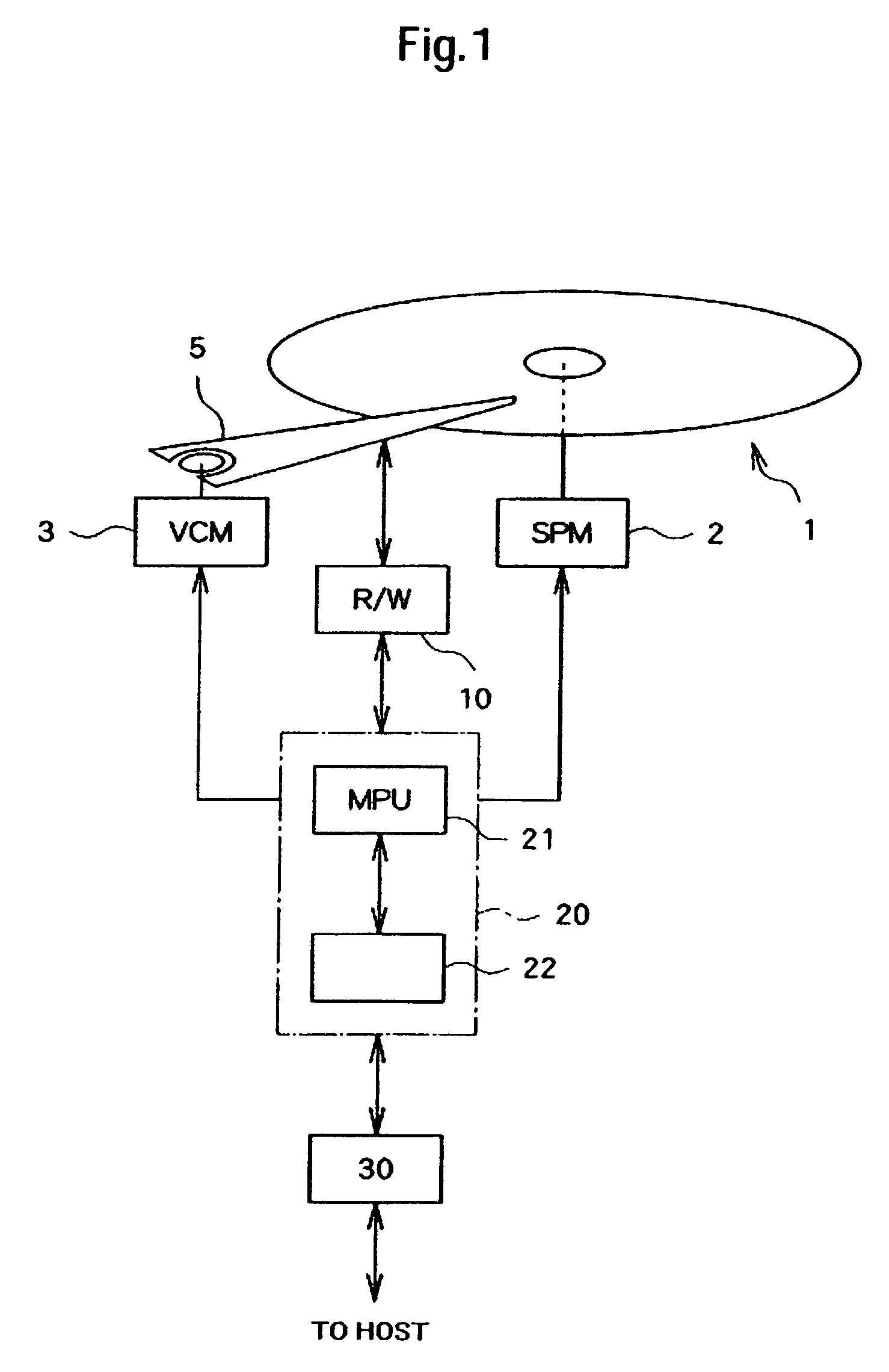 Magnetic disk drive