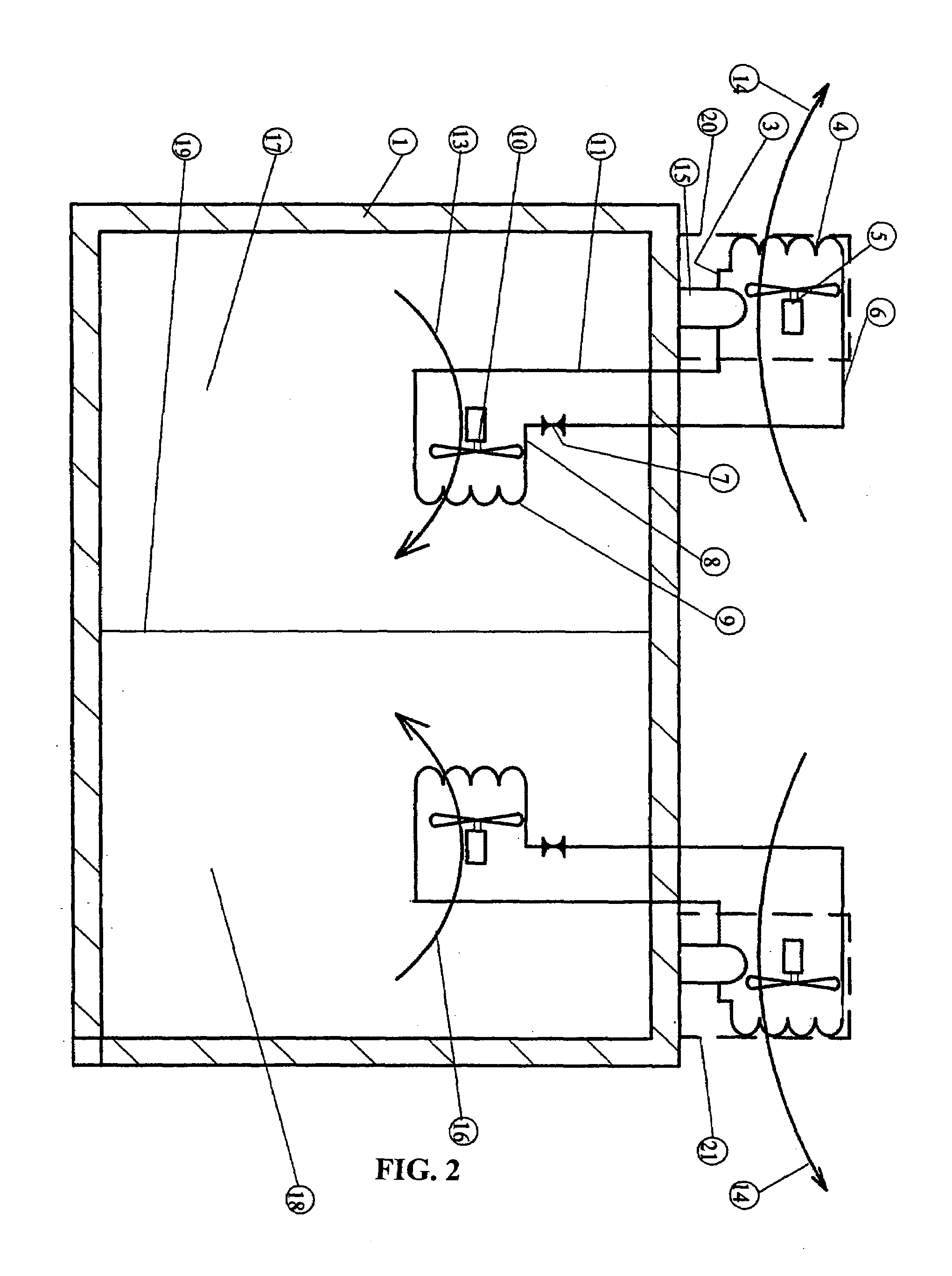 Thermal energy transfer unit and method