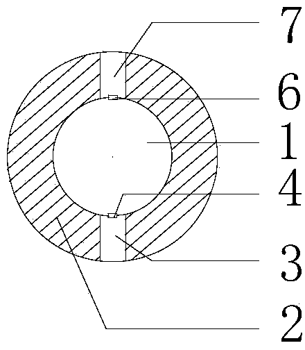 Pre-tightening force measurement device of high-strength bolt