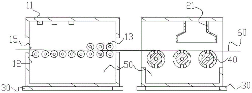 A new spray device for cold transfer printing machine