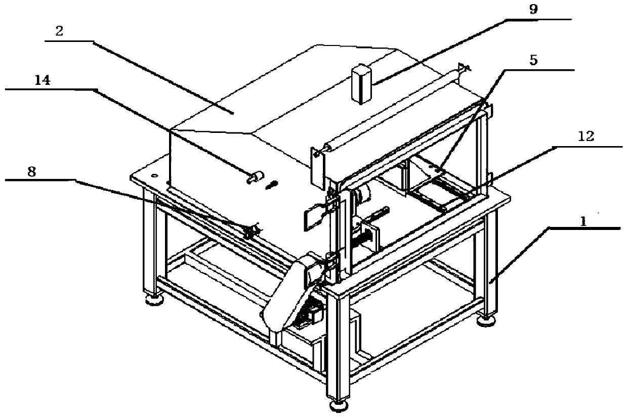 Test method and device for detonation of gas caused by rock friction