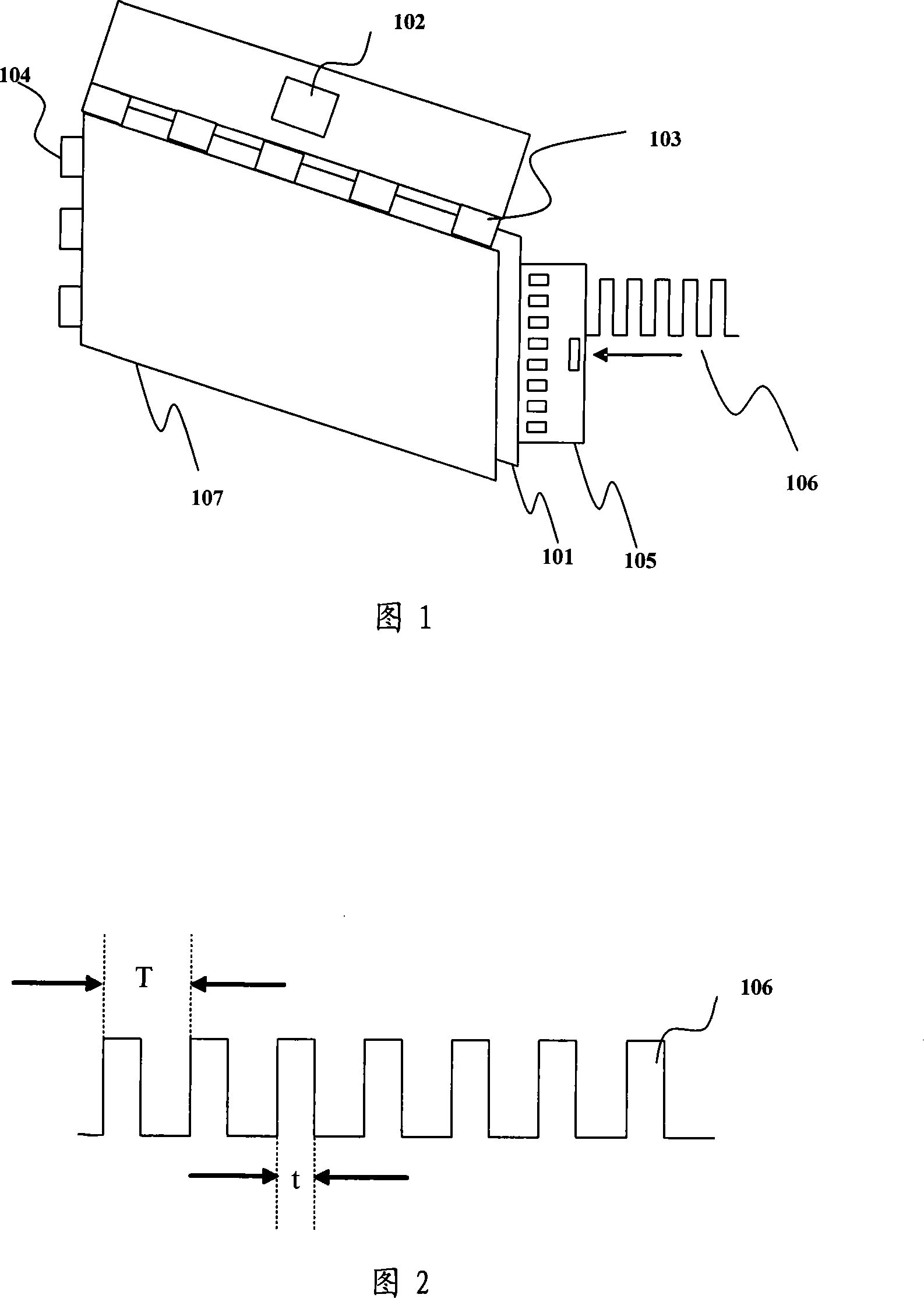 Method and apparatus for improving water noise of LCD