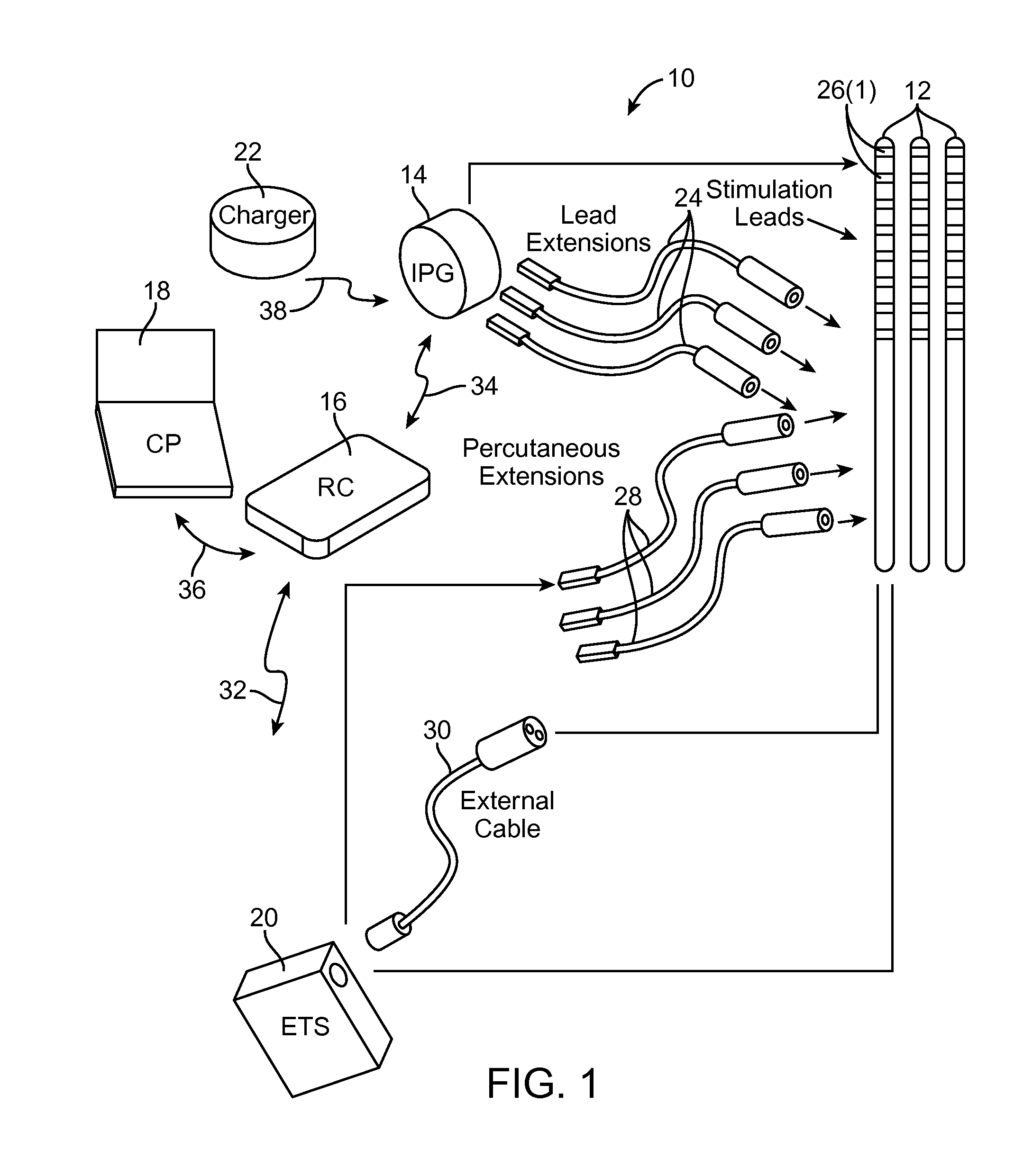 Method for selectively modulating neural elements in the dorsal horn