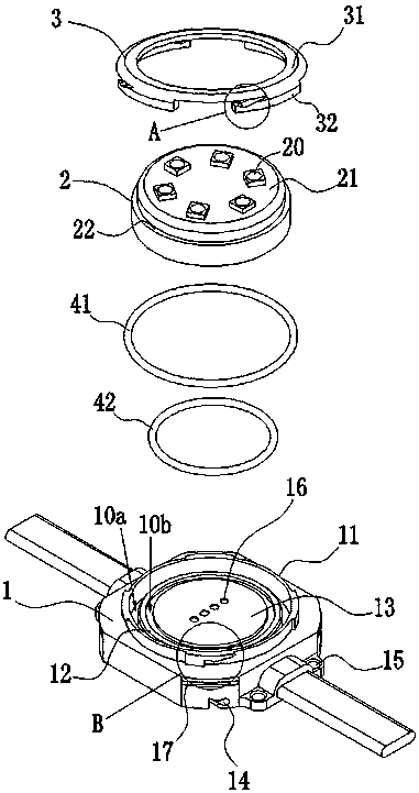 A pnp pixel light that is easy to disassemble and maintain