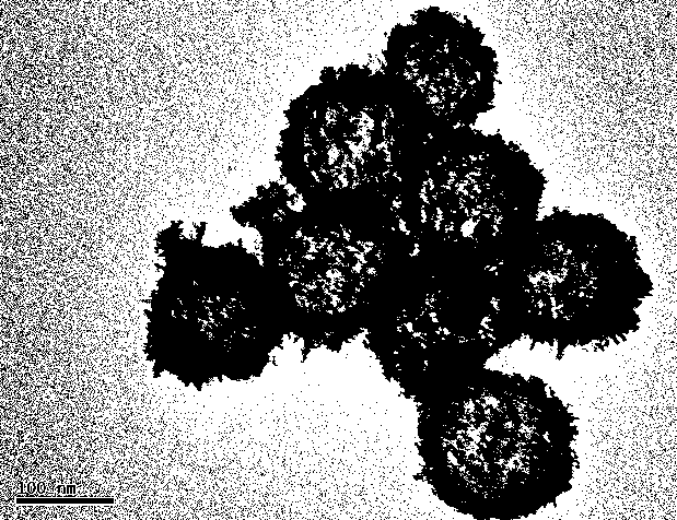 In-situ etching method for preparing hollow tin-based oxide/carbon composite nano-material